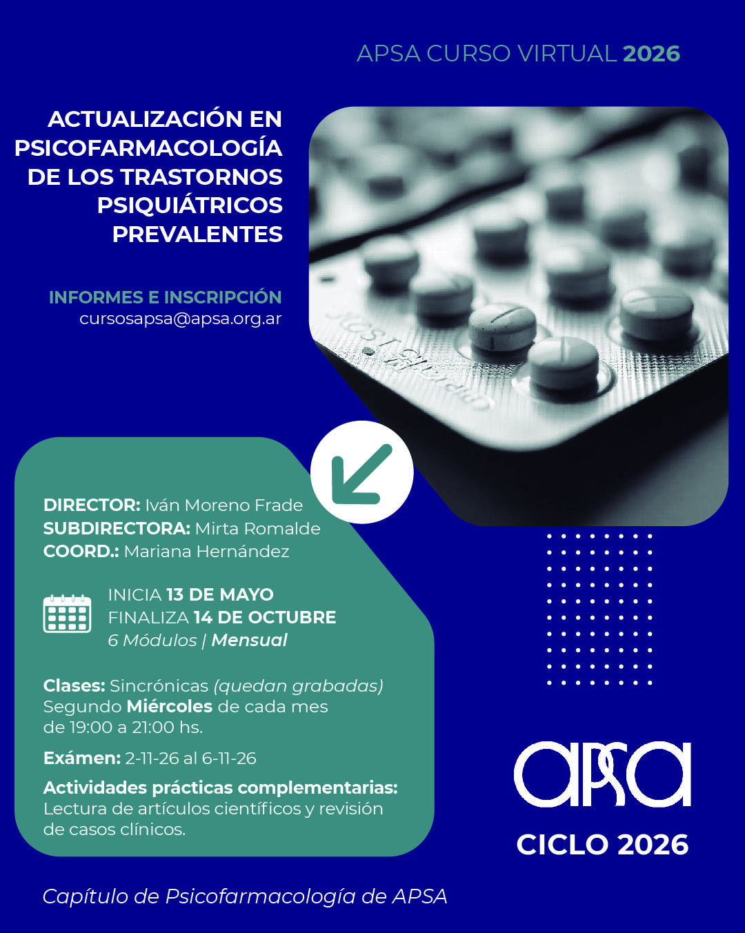 Curso PSICOFARMACALOGIA 2026